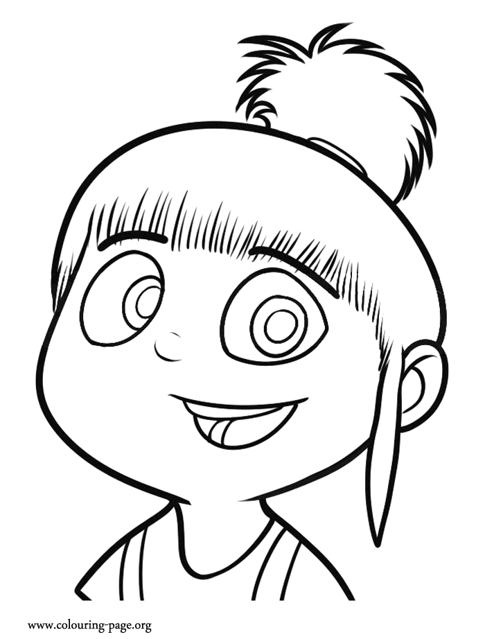 Plansa de colorat cu Despicable Me 1 1